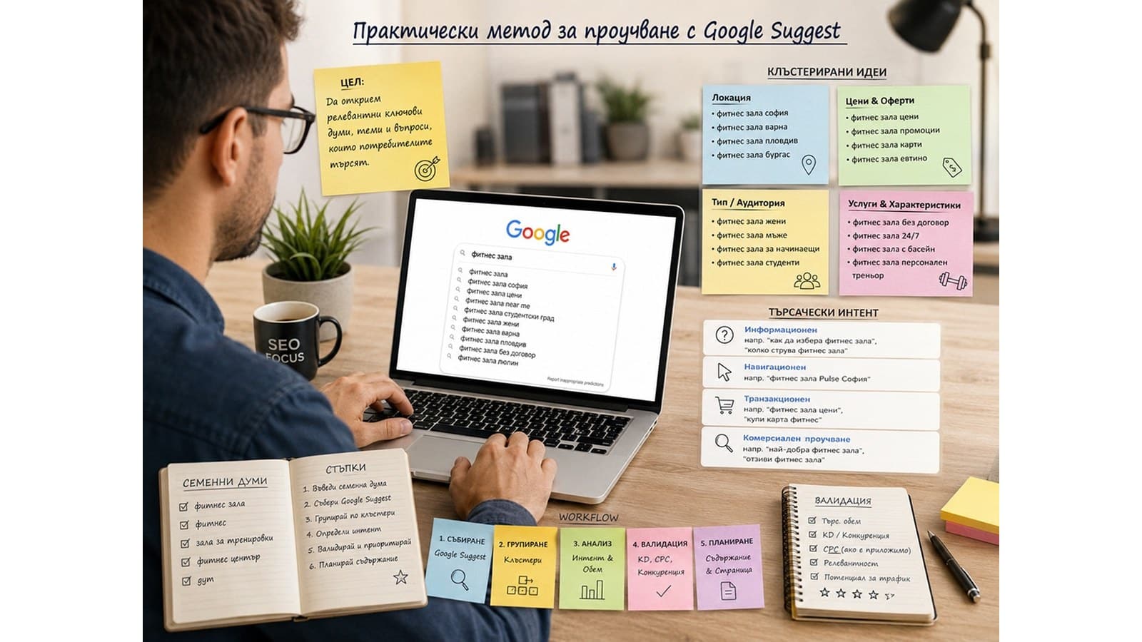 Практически метод за проучване с Google Suggest