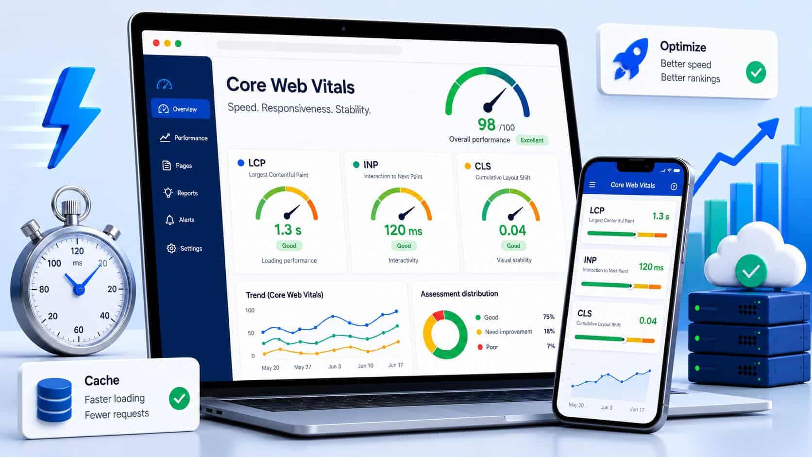 Core Web Vitals and Page Speed in 2026