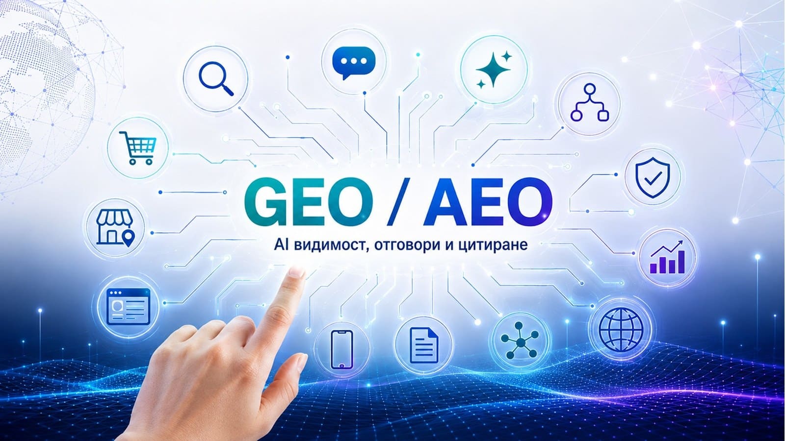 Какво е GEO AEO и как се използва през 2026 г. Разлика между SEO AEO и GEO