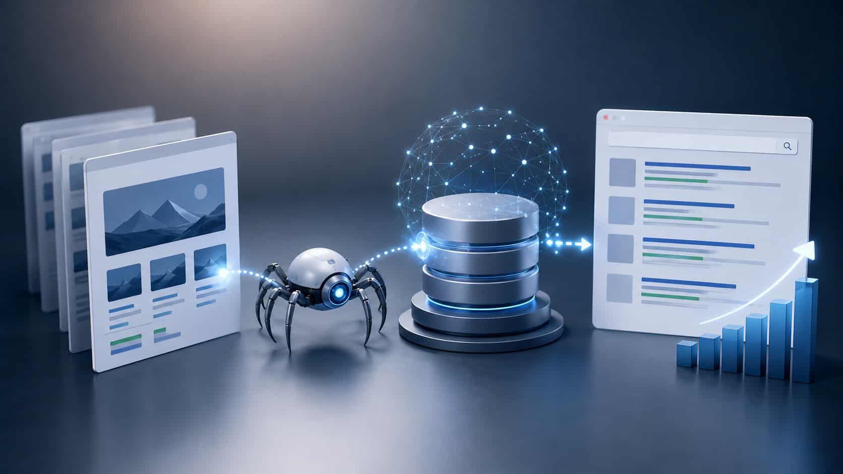как работят търсачките