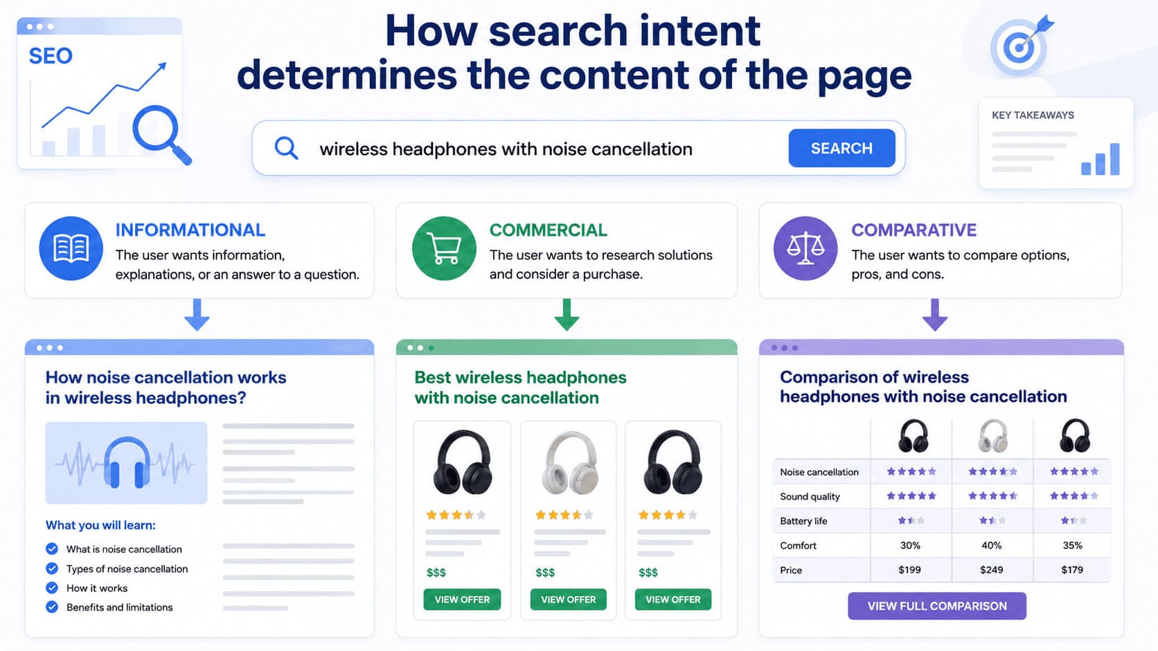on page seo search intent
